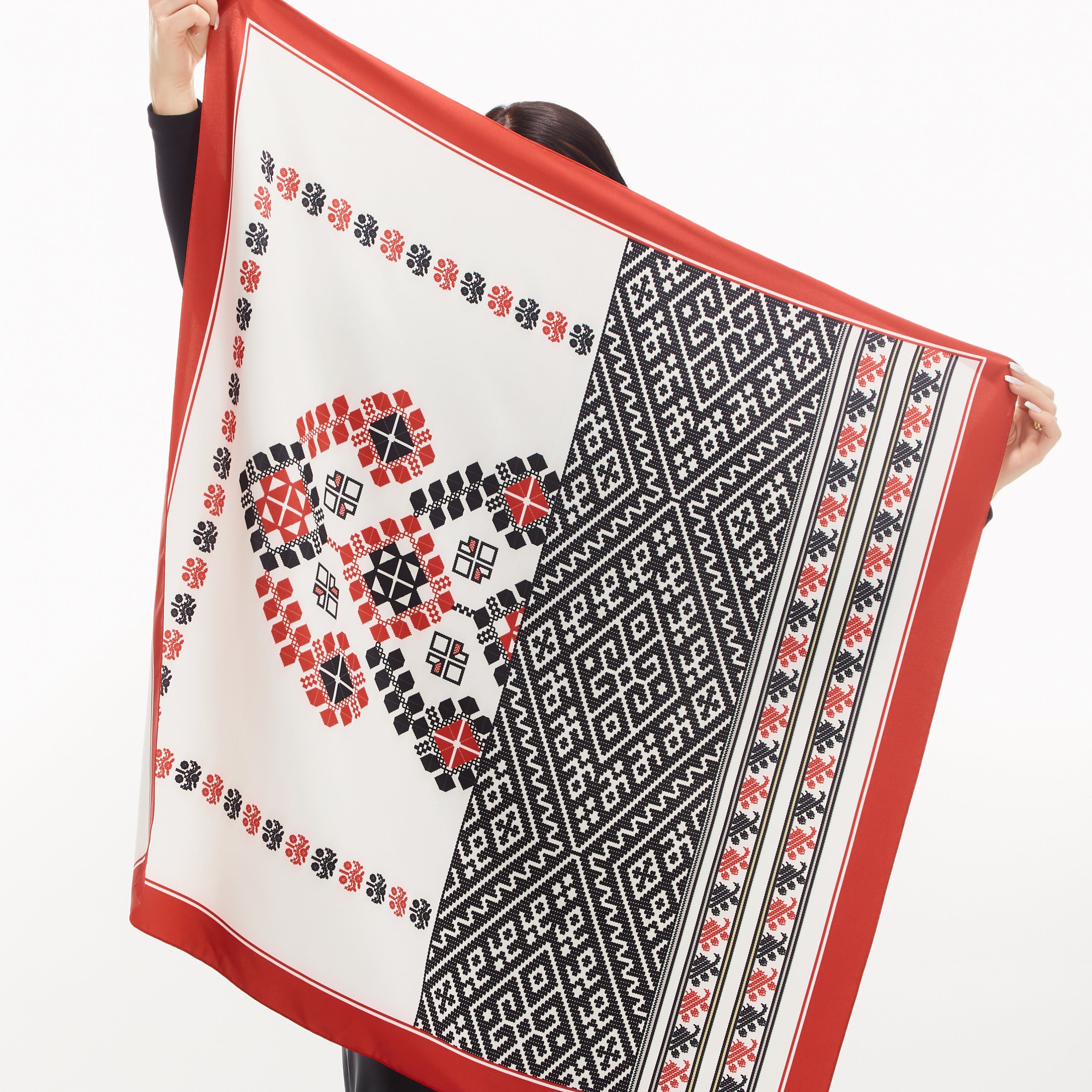 Червона Хустина «Дерево Життя»