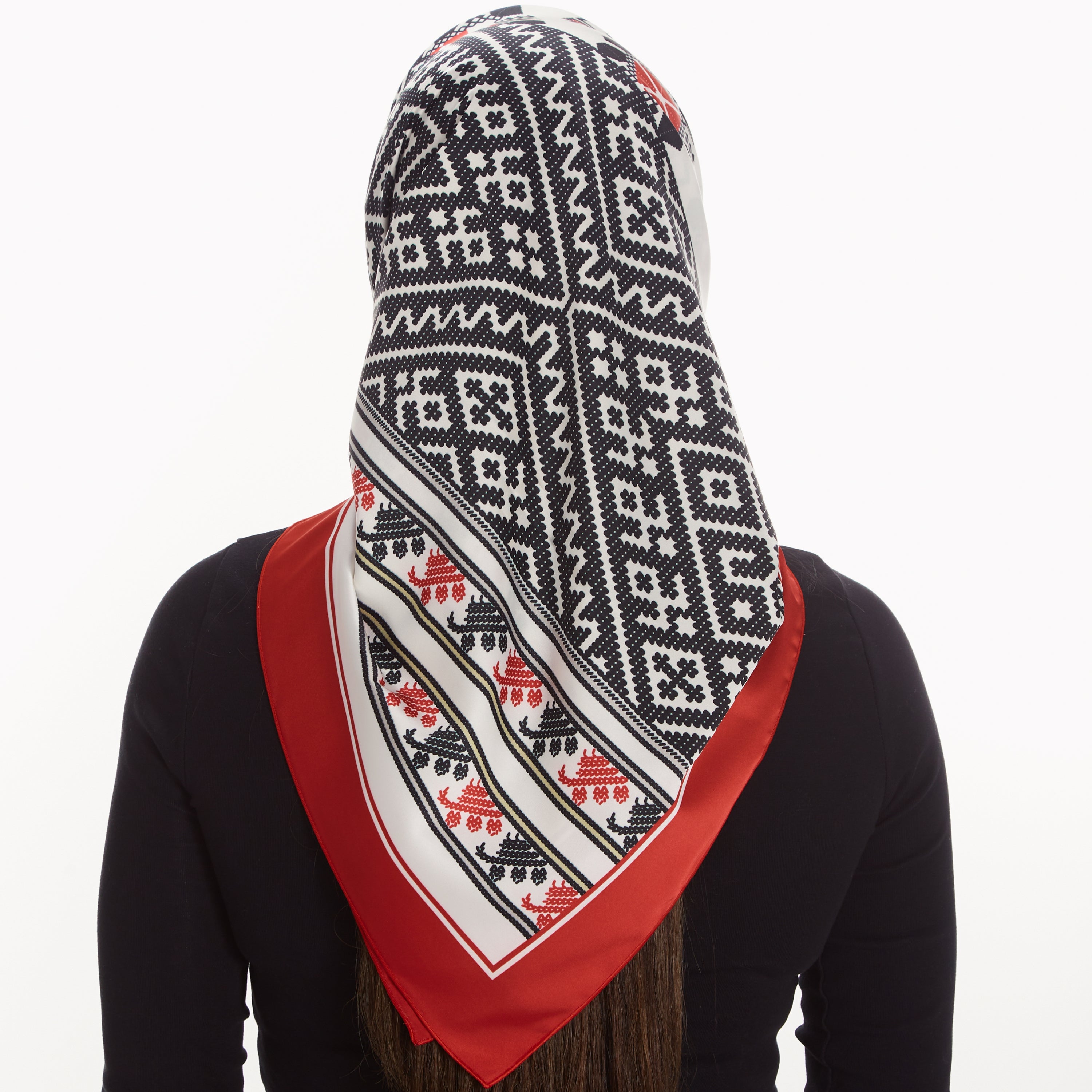 Червона Хустина «Дерево Життя»