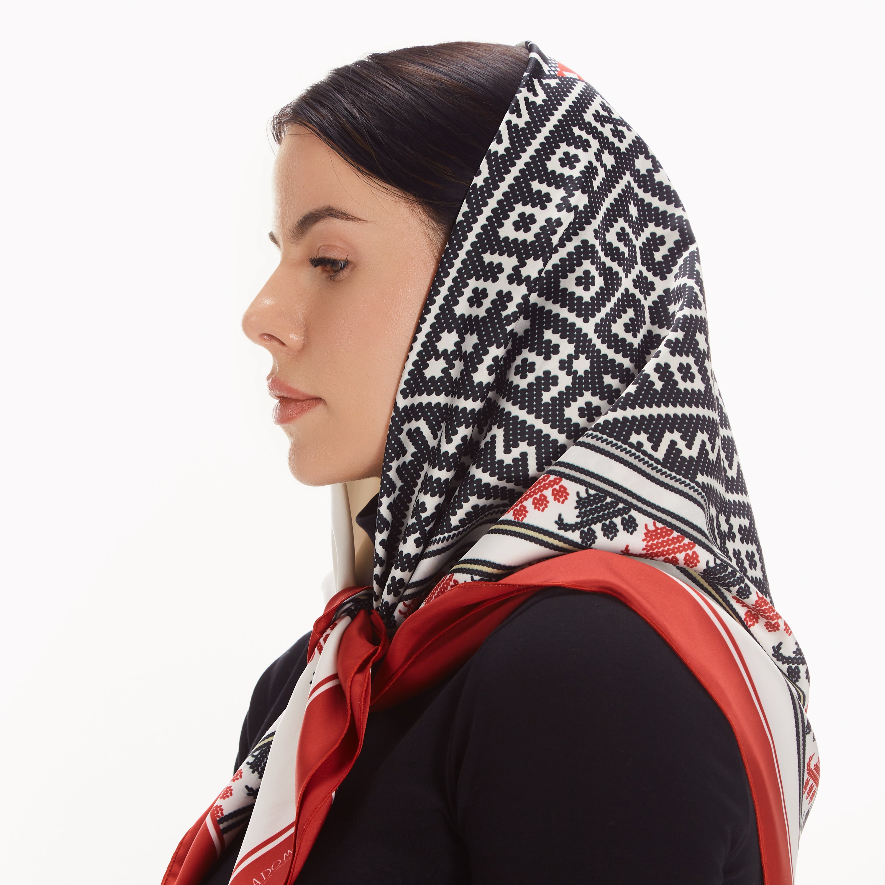 Червона Хустина «Дерево Життя»